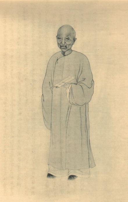 施闰章像
施闰章像