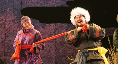 评剧《我那呼兰河》剧照 评剧《我那呼兰河》剧照