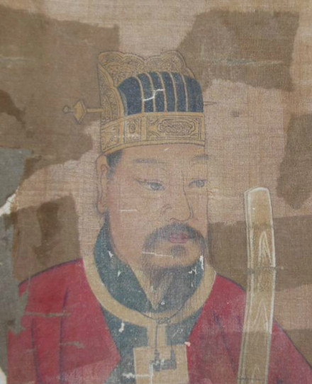 宋高宗敕赞胡安国像真迹 宋高宗敕赞胡安国像真迹