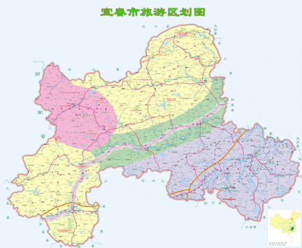宜春地图 宜春地图