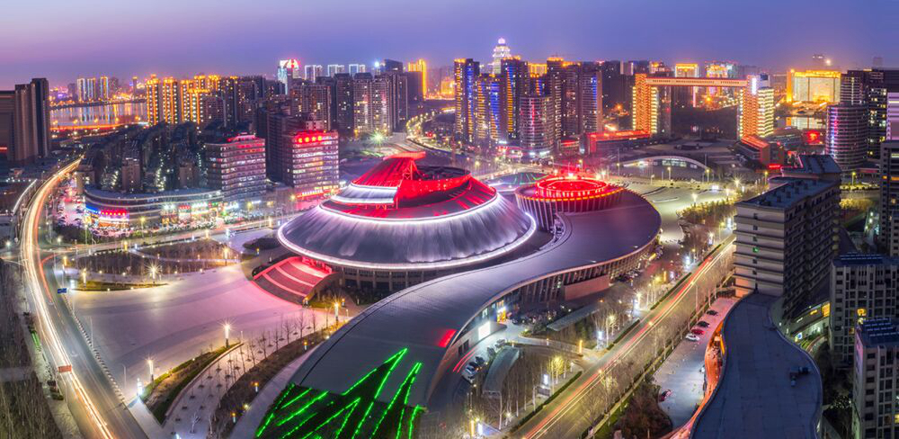 临沂北城新区夜景