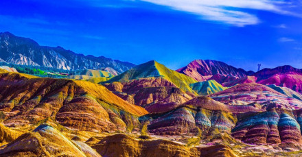 张掖丹霞地貌 张掖丹霞地貌