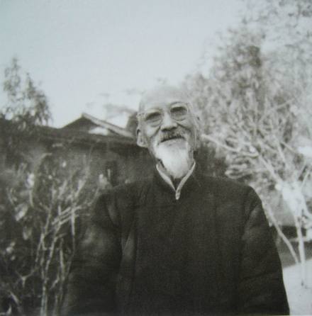 黄宾虹在栖霞岭 黄宾虹在栖霞岭