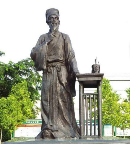 湛若水立像 湛若水立像