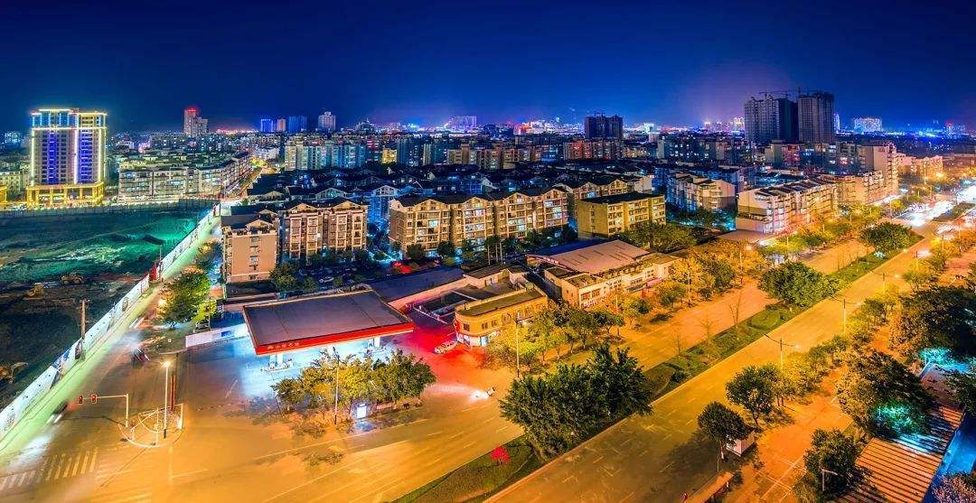 江油城区夜景 江油城区夜景