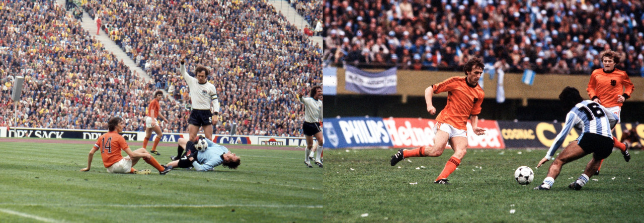 1974，1978世界杯不敌西德和阿根廷