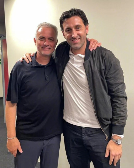 2022年,米利托与穆里尼奥 2022年,米利托与穆里尼奥