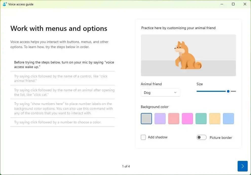 Win11 22H2上怎么启用和使用语音访问