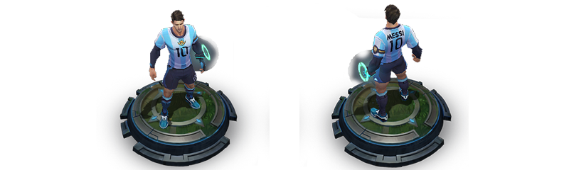 《王者荣耀》裴擒虎英雄皮肤 梅西介绍