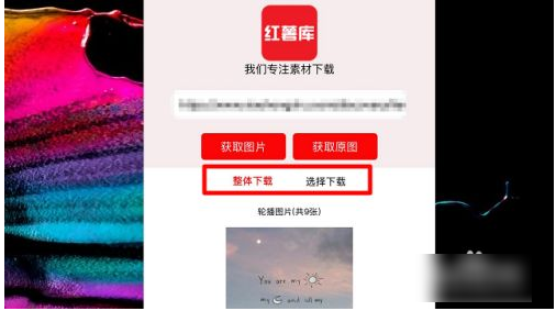 《小红书》怎么保存无水印图片