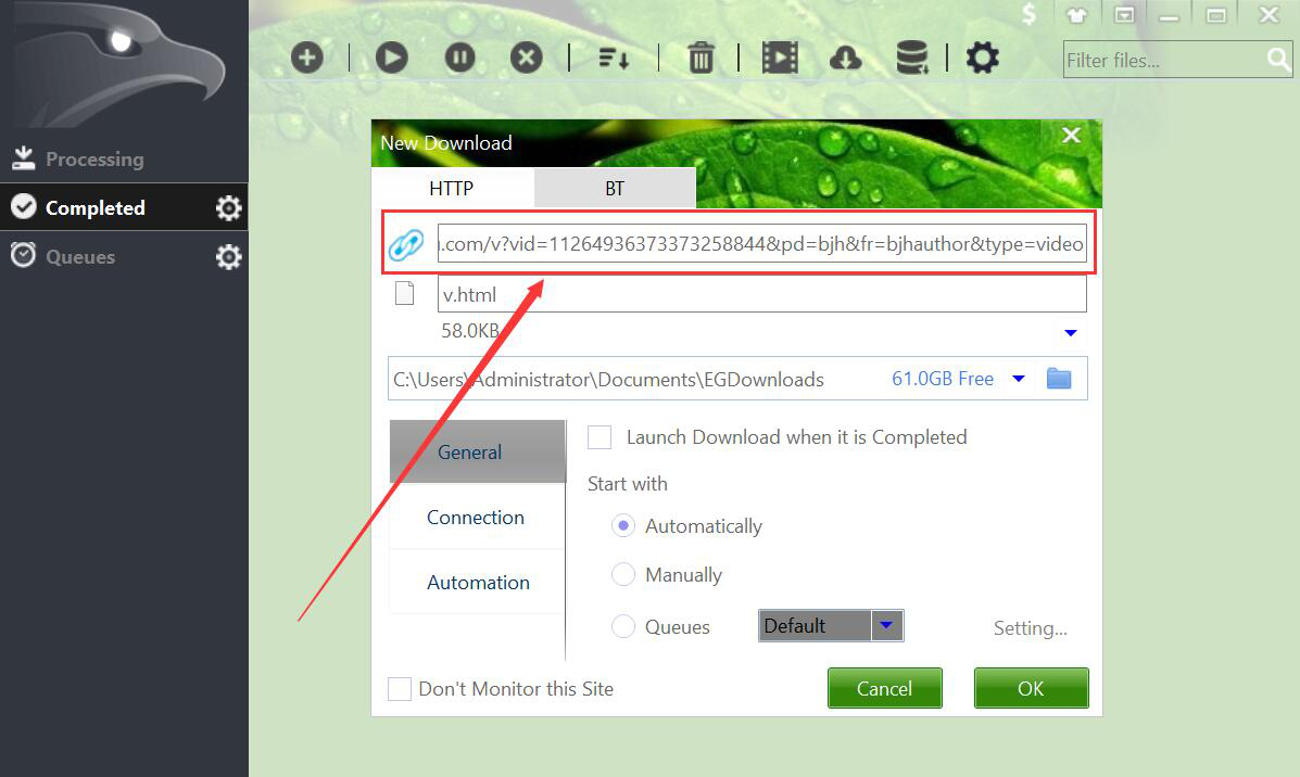 《EagleGet》怎么下载网页内容