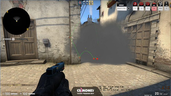 《CSGO》实战 Inferno常规烟雾弹技巧