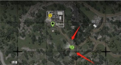 《暗区突围》北山地图模糊的照片位置