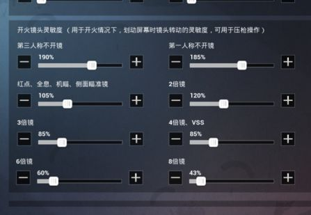 《和平精英》最稳灵敏度推荐2022