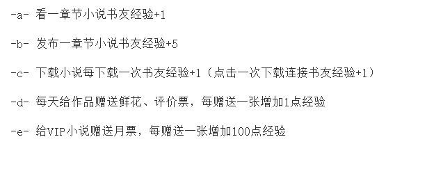 《飞卢小说》怎么获得经验