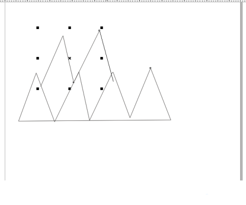《coreldraw》怎么使用折线工具