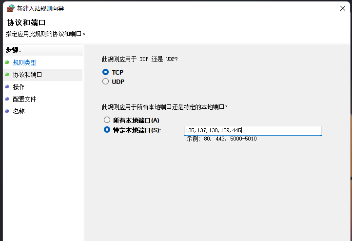 Win11怎么关闭445端口