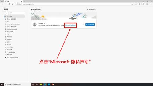 《Edge浏览器》怎么查看隐私声明