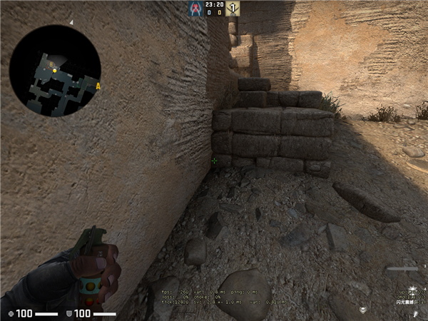 《CSGO》实战 Dust2闪光弹技巧