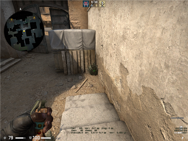 《CSGO》实战 Dust2闪光弹技巧
