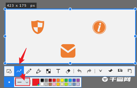 《Snipaste》怎么添加折线标注