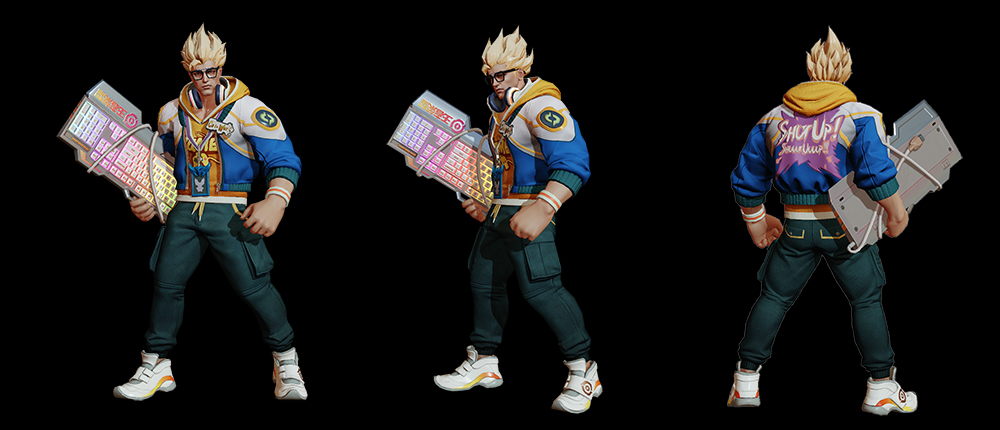 《王者荣耀》典韦英雄皮肤 蓝屏警告介绍