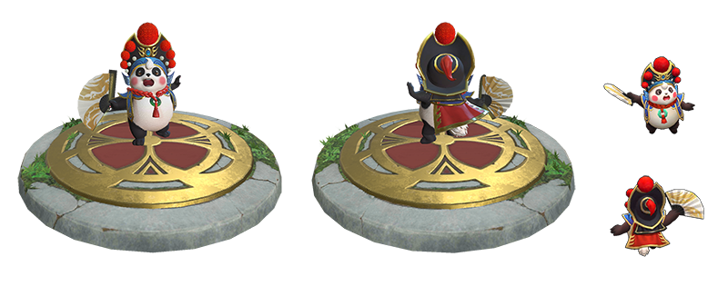 《王者荣耀》梦奇英雄皮肤 胖达荣荣介绍