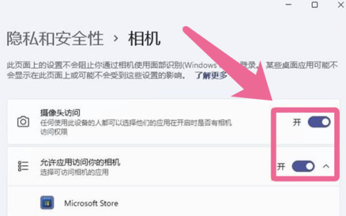 Win11怎么打开禁用的摄像头