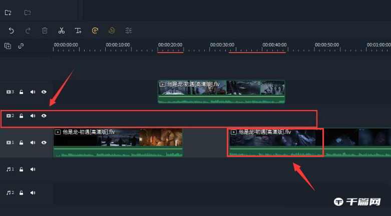《万兴喵影》怎么延长时间轴