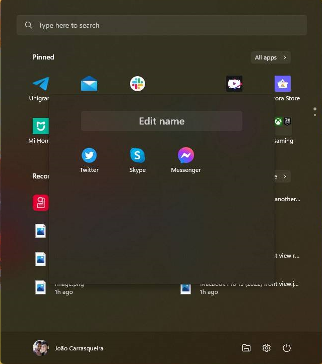 Win11 22H2怎么创建开始菜单文件夹