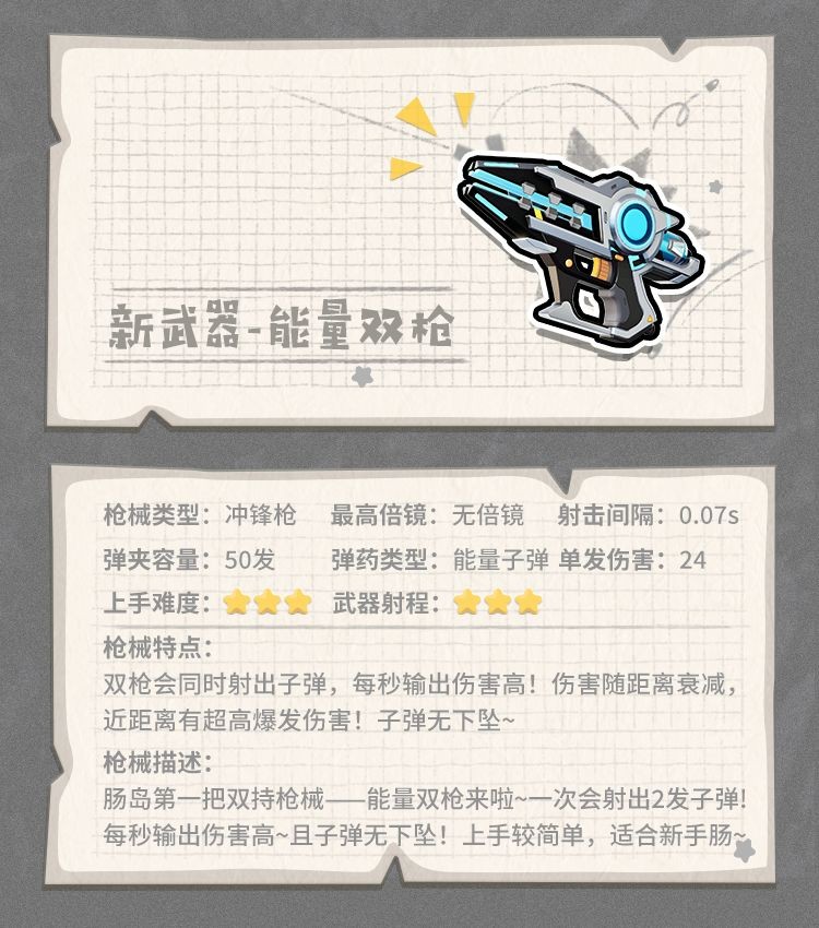 《香肠派对》能量双枪获取方法