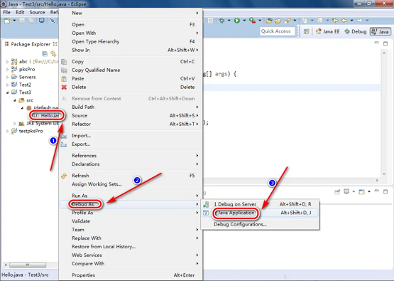 《Eclipse》怎么调试程序