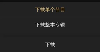 《企鹅FM》怎么下载作品到手机本地