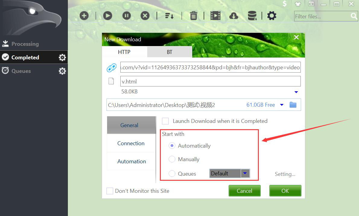 《EagleGet》怎么下载网页内容
