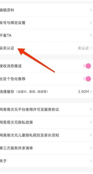 《易次元》怎么进行实名认证