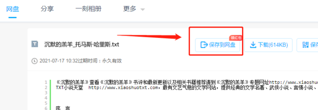 《百度网盘》网页版怎么直接下载大文件