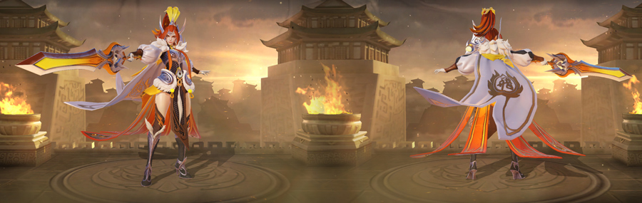 《王者荣耀》花木兰英雄皮肤 冠军飞将介绍