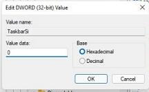Win11任务栏怎么变小
