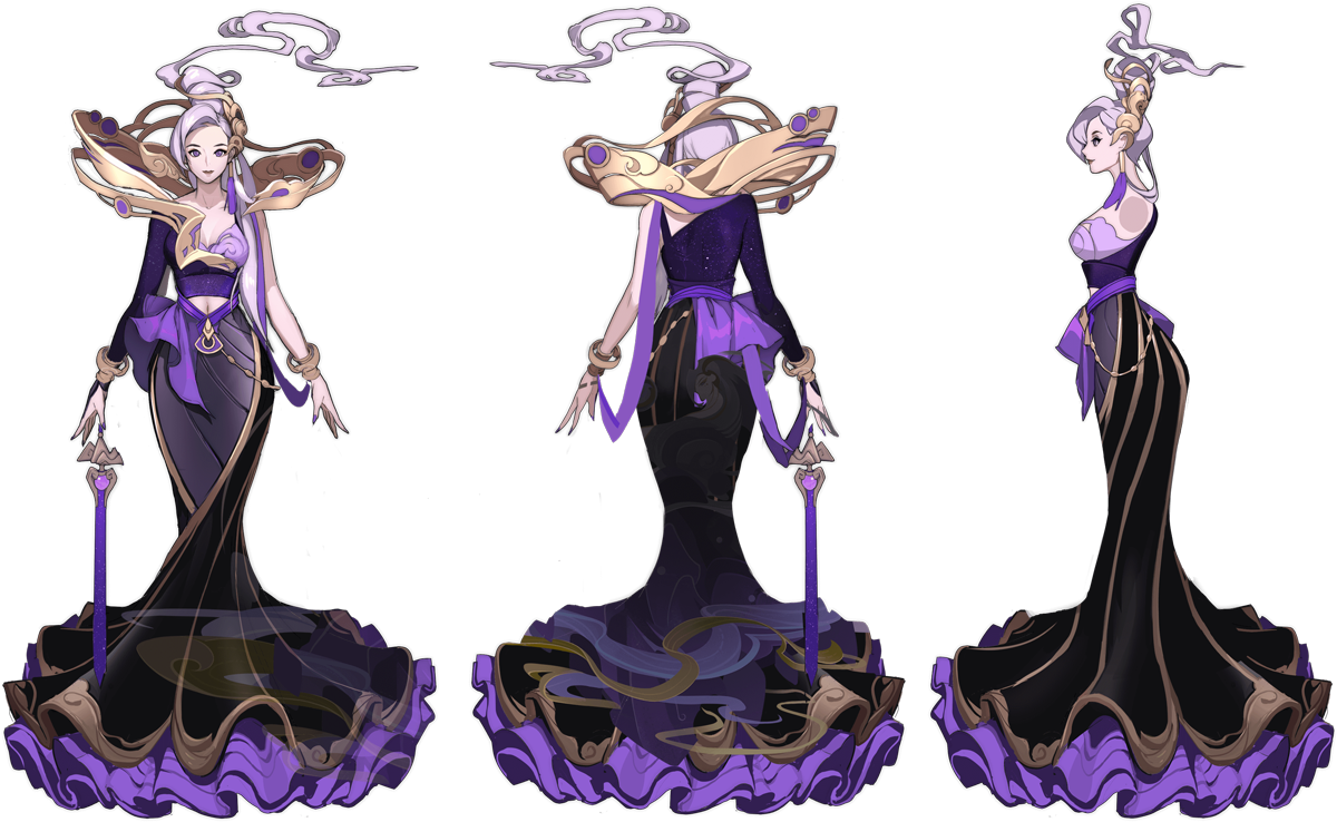 《王者荣耀》甄姬英雄皮肤 幽恒介绍