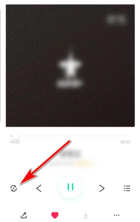 《豆瓣FM》怎么单曲循环