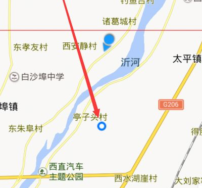 《百度地图》怎么看两个地方的距离