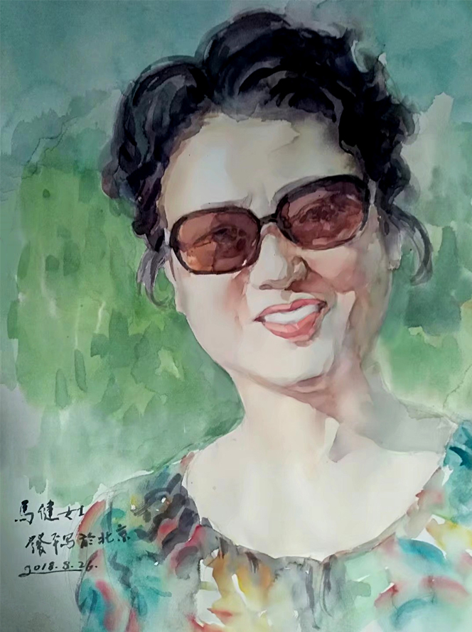 作品名称:京城女士。尺寸:78cm乘56cm。2020年创作。.jpg 作品名称:京城女士。尺寸:78cm乘56cm。2020年创作。.jpg