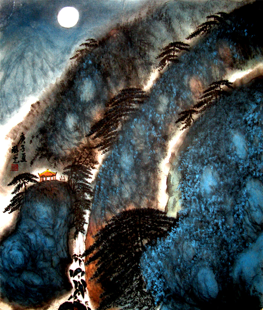 2831号 作品名称:清风明月图。尺寸:72cm乘60cm。2020年创作。.jpg 2831号 作品名称:清风明月图。尺寸:72cm乘60cm。2020年创作。.jpg