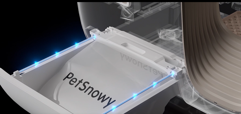 联合天猫新品，糯雪SNOW智能猫砂盆首发亮相