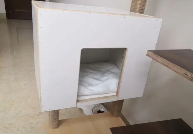 猫爬架我是这样做的