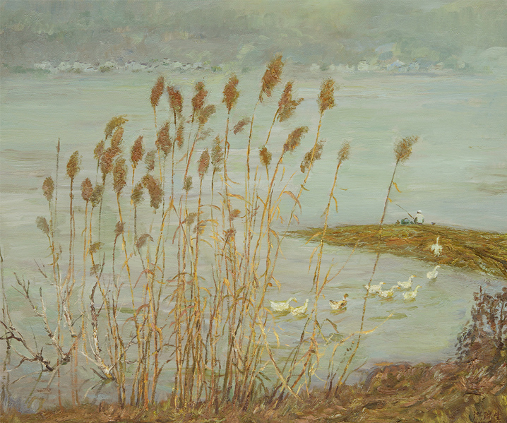 2988号-《春江水》---------73cm-X-60cm-油画-2011-洪瑞生.jpg 2988号-《春江水》---------73cm-X-60cm-油画-2011-洪瑞生.jpg