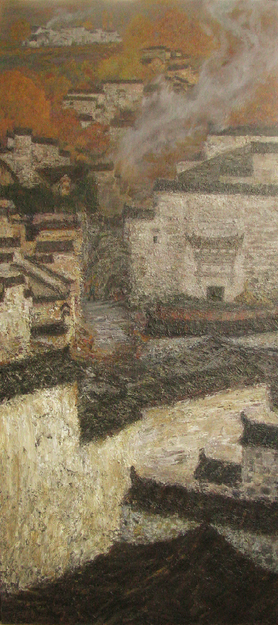 2985号 《秋》125cm X 56cm 油画 2010年 洪瑞生(代表作).jpg 2985号 《秋》125cm X 56cm 油画 2010年 洪瑞生(代表作).jpg