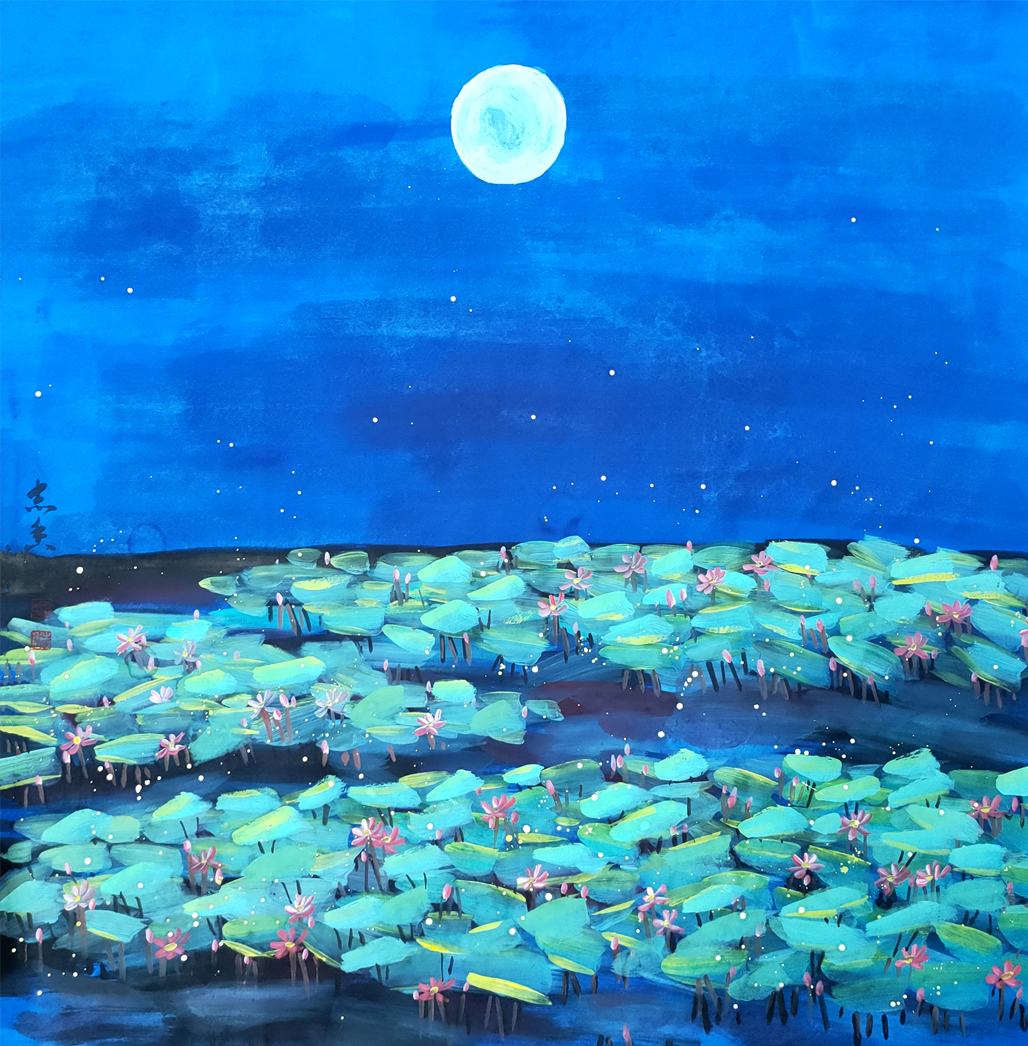 荷塘月色(68x68)cm.jpg 荷塘月色(68x68)cm.jpg
