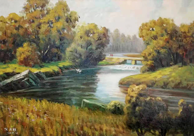 故乡的河92x72cm2020年.jpg 故乡的河92x72cm2020年.jpg