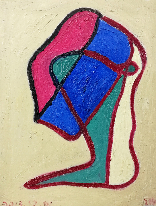 2782号 《少女的沉思》40X50 CM 2013.jpg